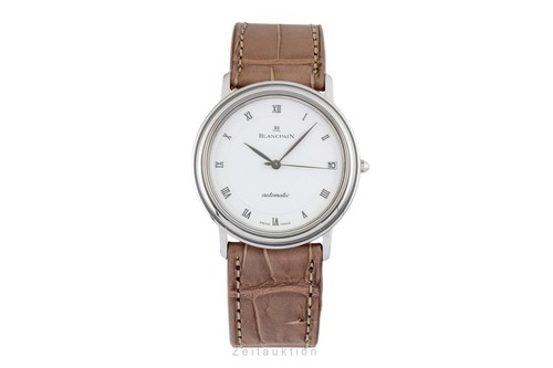Blancpain villeret acier ultra - acier,