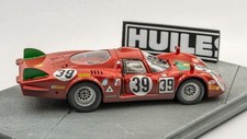 Best Model ALFA ROMEO 33.2 N.39 24 H LE MANS 1968 IGNAZIO GIUNTI DIORAMA 1:43
