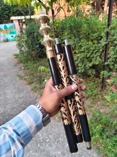 Bâton marche bois - de,