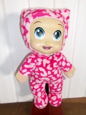 Vintage POUPEE BEBE CABRIOLES My baby tumbles salopette rose