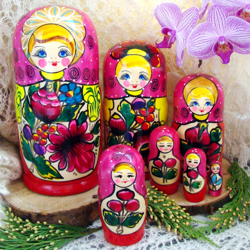 Grande poupee russe - poupee, russe/