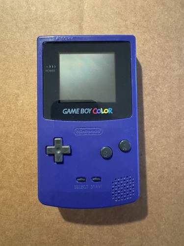 Nintendo game boy color - boy, grape