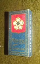 ANCIENNE BOITE DE 10 LAMES DE RASOIR NEUVE . MOSSER HAGUENAU 67  . RAZOR BLADE