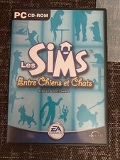 Jeu PC Les Sims Entre Chiens et Chats - Complet - Disque Additionnel