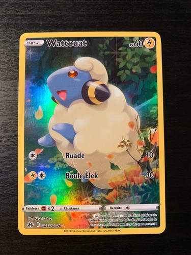 Carte pokémon wattouat - carte,