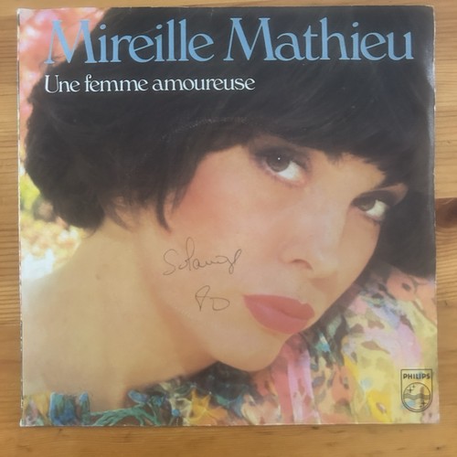 Mireille mathieu 45t une femme - mathieu,