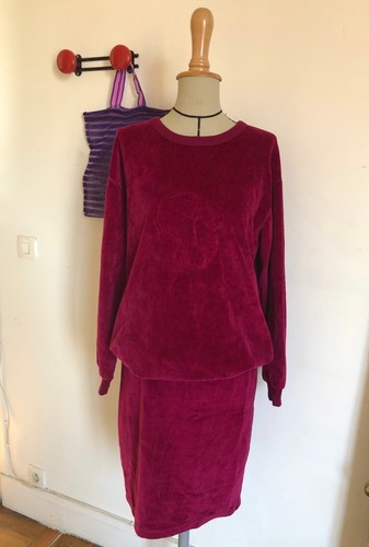 Bel ensemble velours sonia - velours,