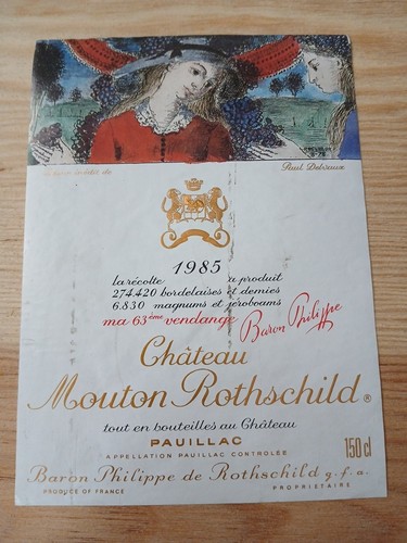 Etiquette mouton rothschild - etiquette,