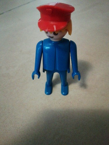 Playmobil vintage chef gare - vintage, de