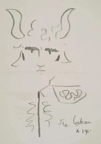 Jean cocteau duo sur scène - cocteau,