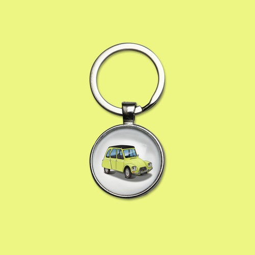 Porte clés citroën - citroën, dyane