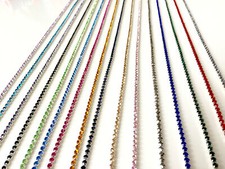 3mm SS12 Strass Chaîne Corde