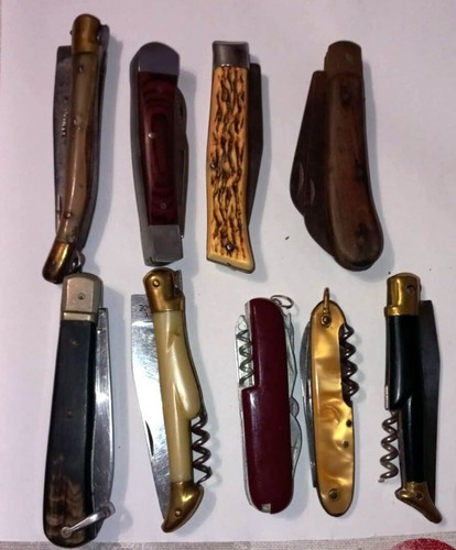 Lot anciens couteaux de - lot,