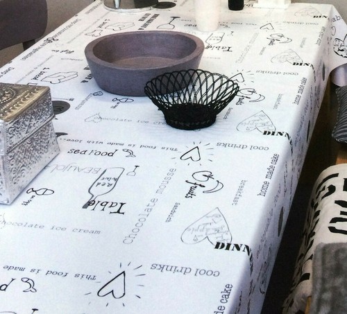 Nappe table toile - table, cirée