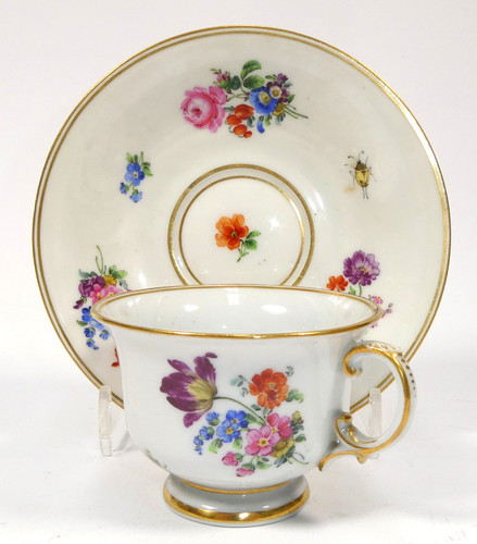Meissen tasse soucoupe - meissen, et