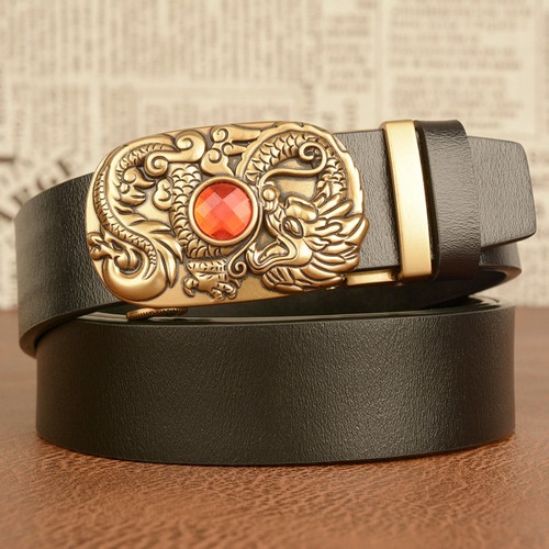 Hommes cuir ceinture - cuir,