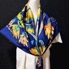 RARE VINTAGE HERMES Silk Scarf