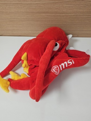 Peluche msi lucky dragon 40cm - dragon,