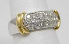 18 kt White & Yellow Gold
