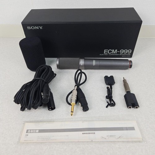 Sony ecm 999 microphone - sony, ecm-999