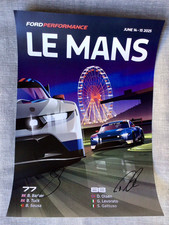 AFFICHE POSTER DEDICACEE 24