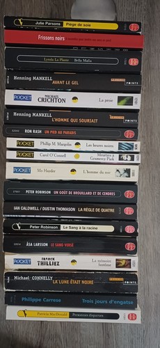 Lot livres poche - 18,