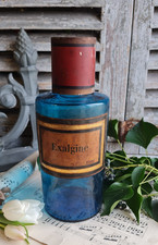 ANCIEN POT BOCAL EN VERRE A