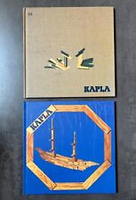 2 ouvrages jeu construction Kapla