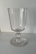 verre a Pied En verre soufflé Bullé forme Début  XXeme Irrégulier Collection