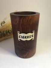 Pot à cigares en bois