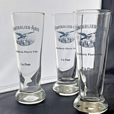 3 X Verre  à  ANIS "UN PONT"