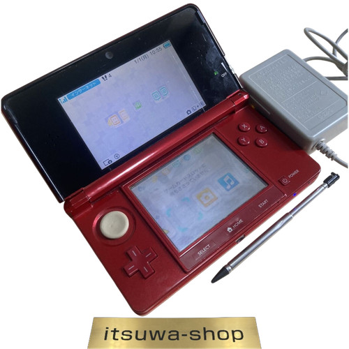 Console nintendo 3ds rouge - console,