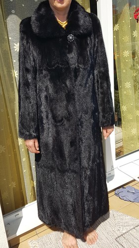 Manteau fourrure vison très - fourrure,