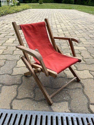 Transat enfant vintage chaise - enfant,