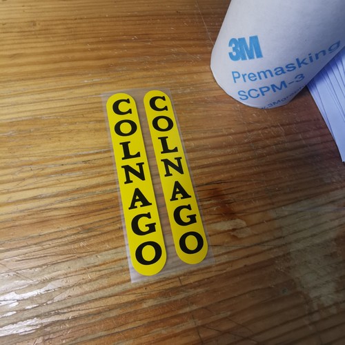 Colnago fork decals sticker - fork, x2