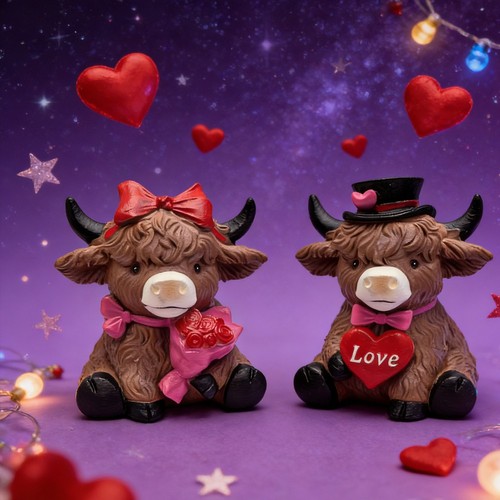 Statue miniature vache
