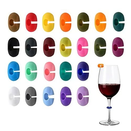 Lot marqueurs de - de, verre