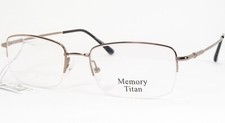 Memory Titan 8020 C5 Métallique Lunettes Semi Monture Cadre 54-18-140mm