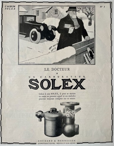 Affiche ancienne solex - affiche, “le