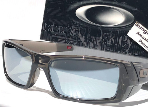 New oakley gascan gris smoke - new,
