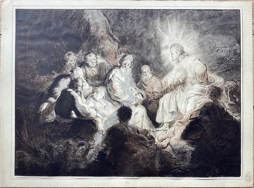 Lithographie rembrandt van - rembrandt,