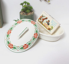 Boîte à savon ancienne Art Déco Société Céramique Maestricht