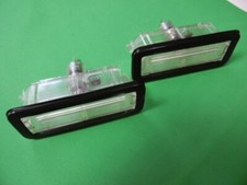 CITROËN CX une paire de feux d'éclairage de plaque en parfait état d'usage