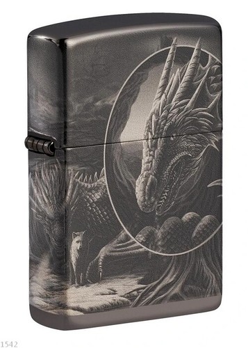 Zippo gothic dragon by - gothic,