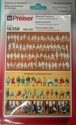 Preiser 16358 personnages - 16358,