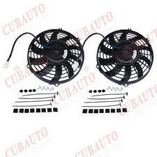 2x Ventilateur Plat 229mm 9"