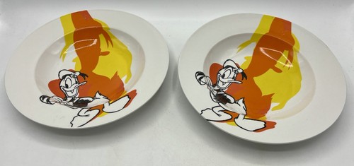 Lot assiettes creuses - lot, orange
