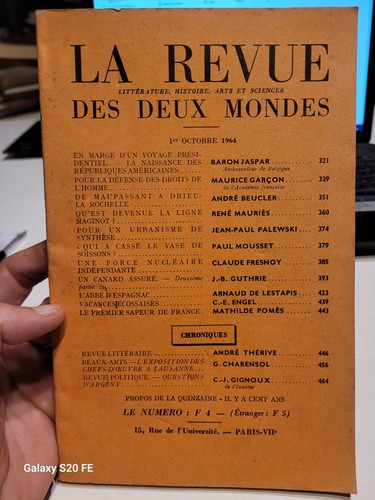 Revue des deux mondes 19 - revue,