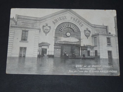 Cpa carte postale 1910 seine - 1910,