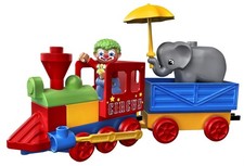 Lego Duplo le train du cirque 5606 complet dans sa boite d'origine